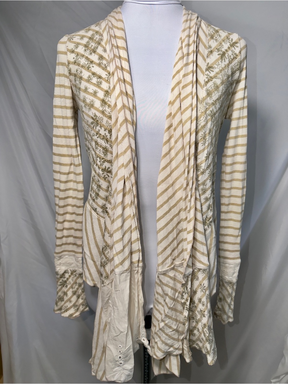 Anthropologie Tiny Brand City Garden Open Cardigan